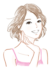 35歳 女性をイメージしたイラスト