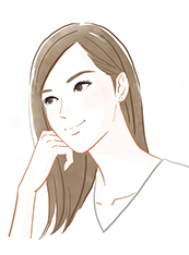 42歳 女性をイメージしたイラスト