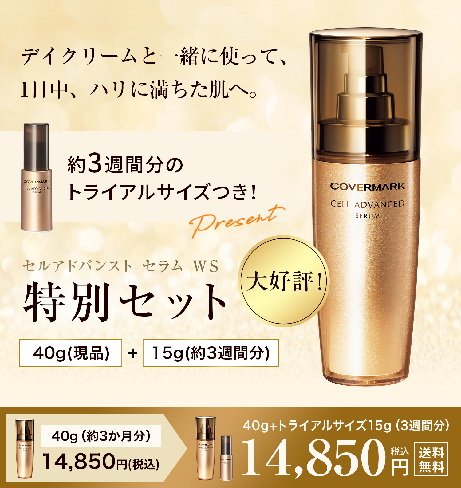 日中用クリーム｜トリートメント デイ クリーム - カバーマーク