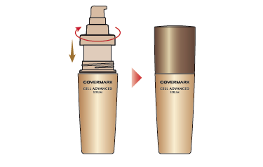 セルアドバンスト セラム ＷＳ リフィルの交換方法3